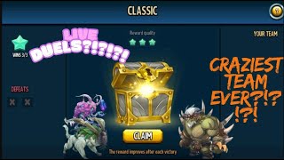 First Monster Legends Video Classic Duels Alphine [upl. by Olnton273]