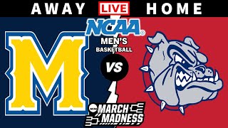 McNeese vs Gonzaga  March Madness  NCAA Mens Basketball Live Scoreboard [upl. by Annirtak]