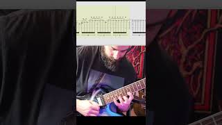 Dimebag Darrell  Domination Solo  Pantera E Standard with Guitar Tabs [upl. by Ennaul653]