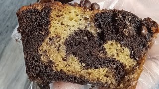 super moist chocolate marble banana cake [upl. by Kamin]