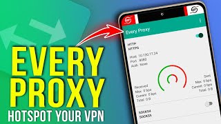 How To Use Every Proxy on Android Share Your VPN Connection Update [upl. by Mikkel366]