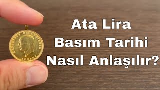 Ata Lira Basım Tarihini Nasıl Bulabilirsiniz 💰📅 [upl. by Rollin]