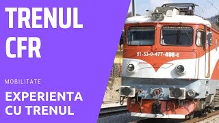 Cu Trenul  Cum arată un tren CFR in 2022 [upl. by Riocard]