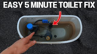 How To Fix a Slow Filling Toilet in 2 Simple Steps [upl. by Had388]