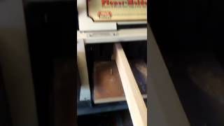 Foley Belsaw Planer making flooring [upl. by Ayoj]