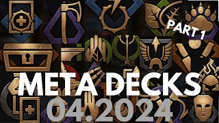 GWENT  April 2024  META DECKS  Top 10 decks in April 2024  PART 1 [upl. by Booker236]