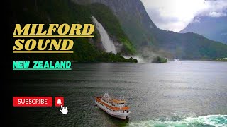 I Explored MILFORD SOUND and Discovered Its Hidden Gems  newzealand nzadventure [upl. by Alarise116]