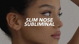 slim feminine nose subliminal [upl. by Lavern]