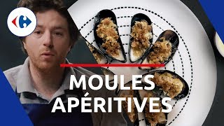 Moules apéritives avec Jean Imbert  1 2 3 Frais Partez   Les recettes Carrefour [upl. by Rains]