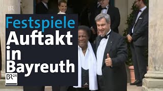 Bayreuther Festspiele eröffnet  BR24 [upl. by Znieh]