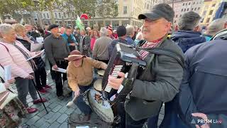 😊Eindrücke aktuell  10 Jahre PEGIDA🇩🇪  in Dresden Sachsen👍201024 [upl. by Relyhs]