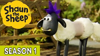 Shaun Shoots the Sheep amp Fleeced  Shaun the Sheep Season 1 x2 Full Episodes  Cartoons for Kids [upl. by Yeliah585]