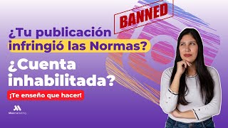 ¿Tu cuenta de Instagram infringió las normas  NUEVO método para Apelar a Instagram 2023 [upl. by Rebmaed]