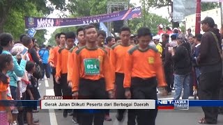 NET JATIM  GERAK JALAN MOJOKERTO  SURABAYA [upl. by Aisayn]