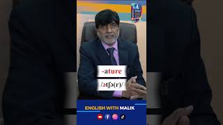 Suffix ature  How to Pronounce Litterateur engwithmalik pronunciation spokenenglish suffix [upl. by Esyahc]