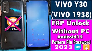 Vivo y30vivo1938Remove Pattern FRP Unlock Without PC 2023 [upl. by Laro]