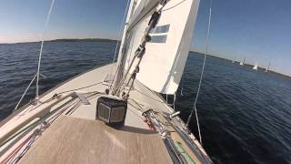 Folkboat race Denmark 2015 5 [upl. by Coplin]