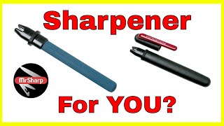 Victorinox dual knife sharpener  How to sharpen a pocket knife [upl. by Heriberto257]