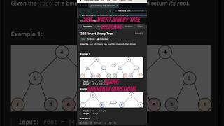 Leetcode 226  Invert Binary Tree [upl. by Annam]