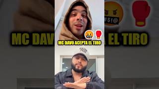 MC DAVO Le ACEPTA Darse El Tiro A Tony Aguirre [upl. by Navis473]