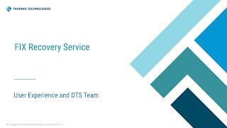 FIX Recovery Service [upl. by Emmy]