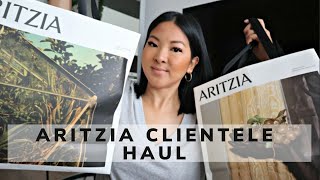 ARITZIA CLIENTELE HAUL amp TRY ON  SPRING 2020 [upl. by Eidson]