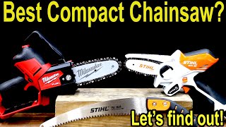 Best Chainsaw Stihl vs Milwaukee Kobalt DeWalt Makita Ryobi ONE Craftsman HART [upl. by Lissi548]