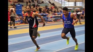 60m ESM  Les séries  Salle  Championnats régionaux en salle Espoirs Seniors EAUBONNE [upl. by Chemash]