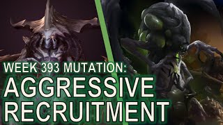 Starcraft II CoOp Mutation 393  Aggressive Recruitment [upl. by Hyo]