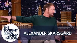 Alexander Skarsgård Teaches Jimmy the Swedish Midsummer Dance [upl. by Lucine]