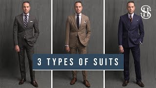 3 Different Types Of Suits  Off The Rack Made To Measure Bespoke [upl. by Shanks]