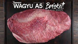 I cooked the KING OF ALL Briskets A5 Wagyu [upl. by Sebastiano]