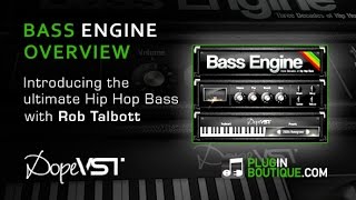 Bass Engine Overview  Hip Hop Bass PluginVST from DopeSONIX [upl. by Neiviv769]