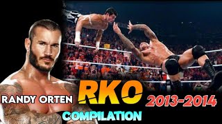 WWE Randy Orton RKO Compilation 20132014 [upl. by Martainn]