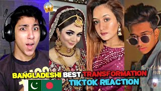 Pakistani React on Bangladeshi Best Transformation TikTok Videos  Maadi Reacts [upl. by Ardnuahc]