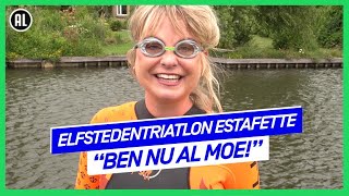 Sylvana IJsselmuiden blijft twijfelen aan haar lichaam  ELFSTEDENTRIATLON ESTAFETTE 2  NPO 3 TV [upl. by Bledsoe110]