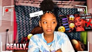 Reacting to JanaeSkye I like Racksonkriss prank😳🤚🏾WATCH YOUR BACK👀 [upl. by Nnylyam]