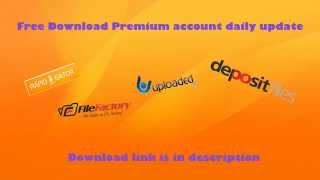 Get Premium account for Rapidgator Uploadedto and Filefactory absolutely free  Daily Update [upl. by Youngman]