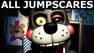 FNAF 6  All Jumpscares Freddy Fazbears Pizzeria Simulator [upl. by Swee821]