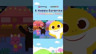 A Happy Surprise  Pinkfong Baby Shark x Kumamon [upl. by Assilem831]