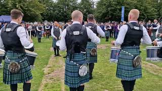 Inveraray amp District Pipe Band Cameronian Rant MSR  World Pipe Band Championships 2023 [upl. by Nimsay]