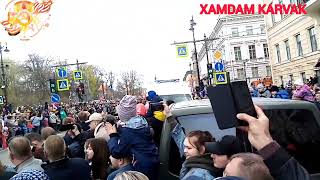 9МАЯ 2022 год ПАРАД победы В САНКТПЕТЕРБУРГ May 9 year victory parade in St Petersburg [upl. by Garretson]