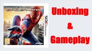 The Amazing Spiderman Nintendo 3DS Unboxing  Gameplay Video [upl. by Atterol]