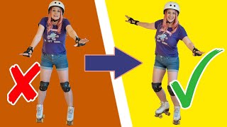 6 Common Roller Skating Mistakes That Beginners Make And How To Fix Them [upl. by Lorilee213]