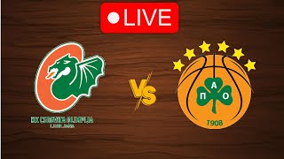 🔴 Live Cedevita Olimpija vs Panathinaikos  Live Play By Play Scoreboard [upl. by Pierre]