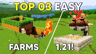 BEST Farms for Minecraft Java 121 [upl. by Naryk821]