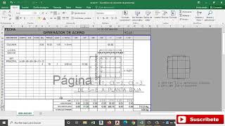 Obtener cantidades de Acero Kg Calculo de varillas [upl. by Adnawot]