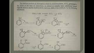 Formylation of Benzene ReimerTiemann Reacttion [upl. by Ahsemit67]