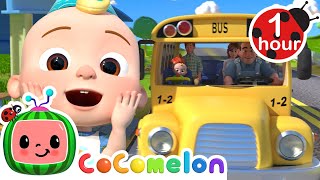 Wheels on the Bus V1  CoComelon  🚌Wheels on the BUS Songs  🚌Nursery Rhymes for Kids [upl. by Alehs]