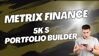 Im building one 5k DEFI portfolio with just one tool Metrix Finance jakeacall [upl. by Tur]